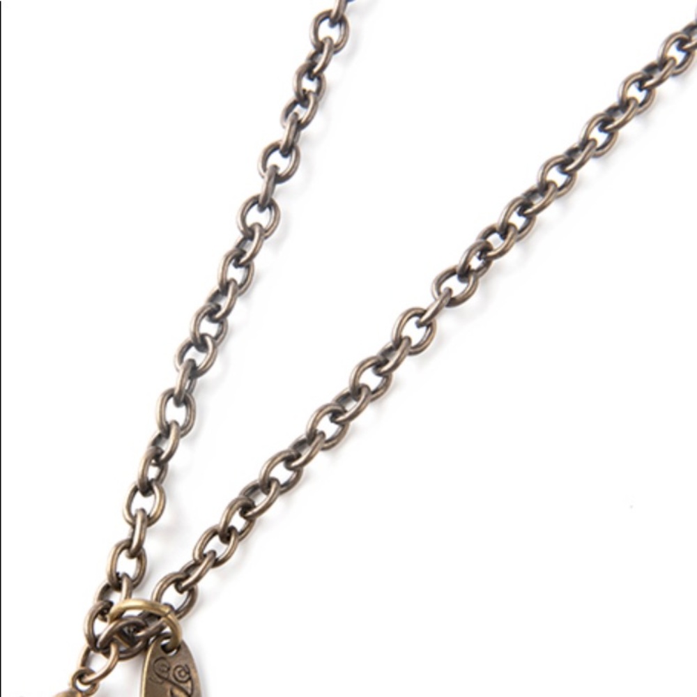 Basic antique bronze chain with lobster claw. 30" Pendant sold separately